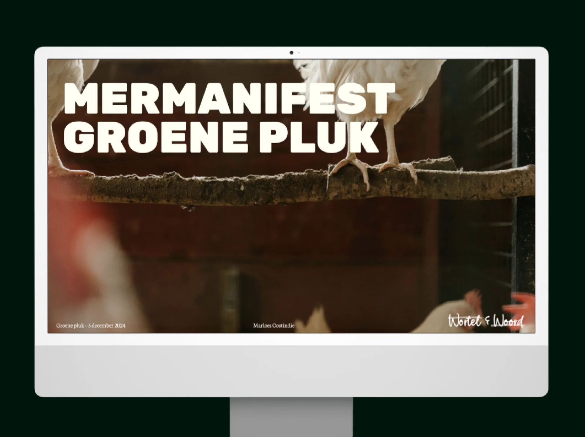 Wortel en Woord: Keynote and logo design